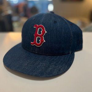 Exclusive Boston Red Sox Cap, Jean Material, Todd Snyder Inspired 7 5/8